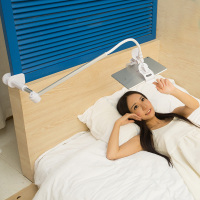 海易懒人手机支架平板支架创意苹果ipad床头床上夹子多功能手机座