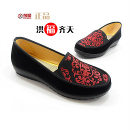 老北京老年布鞋女鞋妈妈鞋中老年单鞋女老太太鞋软底防滑奶奶老人