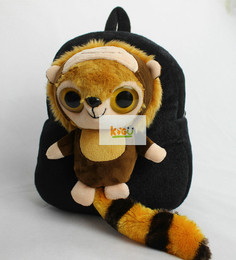 唧咕（KIGU）韩版书包企鹅 猴子儿童幼儿园2—6岁双肩卡通书包