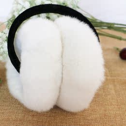 蒲悦韩版可折叠耳套女男圣诞礼品礼物冬可爱耳罩兔毛保暖耳包耳捂