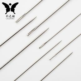 彩之酷-DIY手工工具 散珠圆珠引线针穿线针串珠 珠子专用开口长针