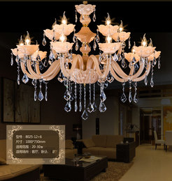 欧式水晶吊灯 温馨客厅灯餐厅卧室灯奢华大厅别墅酒店灯具