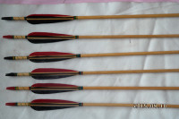 印尼白木箭杆成品80*800规格火鸡真羽传统成品木箭杆圆木杆