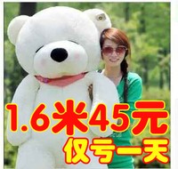 布娃娃大号毛绒玩具熊1.6公仔熊猫1.8米大熊泰迪熊抱抱熊生日礼物