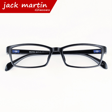 杰克马丁tr90眼镜框女近视成品可配明月镜片超轻全框镜架女防辐射
