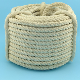 三股纯棉绳安全绳 棉线装饰捆绑绳 刹车绳子 户外绳 50米/捆 包邮