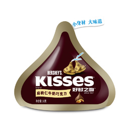 好时 kisses好时之吻 扁桃仁牛奶巧克力 小袋装36g 休闲零食品