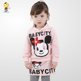 不童样童装2015新款女童春装套装 婴儿衣服韩版女宝宝套装1-2-3岁