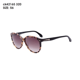 Calvin Klein/凯文克莱太阳镜ck4216S 女款圆框复古墨镜太阳眼镜