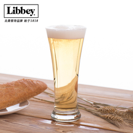 利比 啤酒杯 皮尔森果汁杯水杯 无铅透明创意啤酒杯 鸡尾酒杯