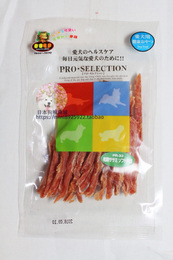 现货 日本代购进口MU纯鸡胸肉干肉条微软极细长条50g狗零食