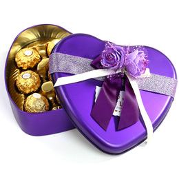 意大利费列罗进口巧克力+玫瑰花DIY礼盒装 商务、生日、情人礼物