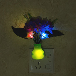 感光LED小夜灯婴儿喂奶夜灯儿童灯卧室灯书房灯卧室创意蘑菇壁灯