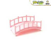 正品探索者磁力棒玩具散装城堡配件 桥1套（2桥栏+1桥面）