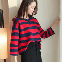 2016韩版秋季新款女装针织衫