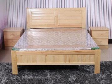 全实木松木大床.可上下调节1.2米儿童床.1.5米双人床.1.8米大床