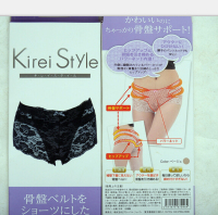 Kirei Style日本一线品牌 花边蕾丝骨盘小裤  两条包邮