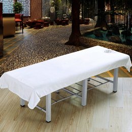 美容床专用床上用品素色珊瑚绒法兰绒美容床床单毛毯法莱绒特价