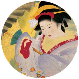 泸州油纸伞 防雨防晒 古典传统装饰道具 舞蹈婚庆 日本仕女