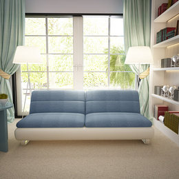 包邮 可折叠沙发床双人多功能两用沙发 现代可拆洗布艺沙发床1.8