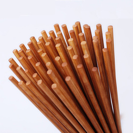 竹筷子25双装家用 天然筷子无漆无蜡 批发特价 碳化防霉竹木筷