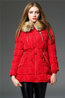 2015冬季女棉衣外套大毛领连帽保暖棉袄潮流棉服加厚休闲女式外套