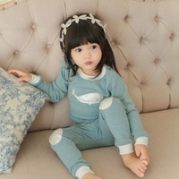 2015韩版新款秋冬睡衣长袖居家服可爱舒适男女睡衣两件套家庭装