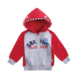 南极人宝宝外套保暖童装2015新款男童女童开衫卫衣婴儿衣服