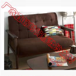 好再来 日式沙发 组合实木布艺沙发 日本 宜家 卧室 办公双人沙发