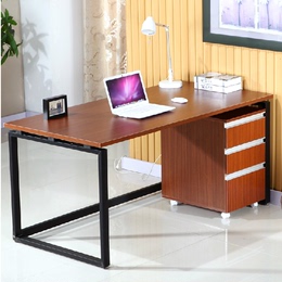权鑫亿电脑桌台式简易书桌子时尚简约办公桌会议桌双人写字桌家用
