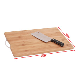 厨房家用抗菌无菌无毒菜板砧板大号面板切菜板竹长方形工艺案板