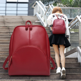 2016新款女包学院风甜美双肩包韩版时尚包邮休闲背包大容量旅行包