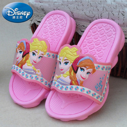 迪士尼儿童拖鞋女童夏季2016新款白雪公主家居拖鞋沙滩鞋防滑凉拖