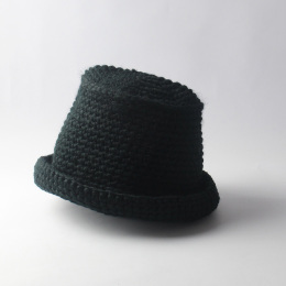 毛线帽子女士韩版冬天秋冬加厚针织帽包头帽护耳帽纯手工渔夫帽