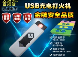 USB电子广告塑料打火机电弧点烟器定制做logo充电验钞防风包邮