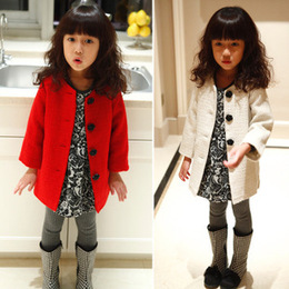 品牌童装长袖中长款儿童外套 2015新款秋款韩国童装
