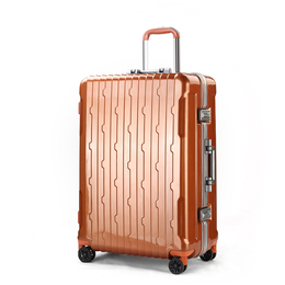 Senteng新品特卖铝框拉杆箱万向轮密码锁学生行李箱旅行箱PC