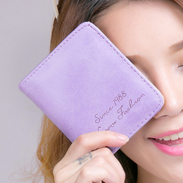 小钱包女短款女士钱包超薄零钱包女韩版学生迷你卡包皮夹折叠钱夹