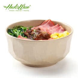 壳氏唯稻壳环保中式日式韩式创意简约厨房家用米饭碗汤碗餐具套装