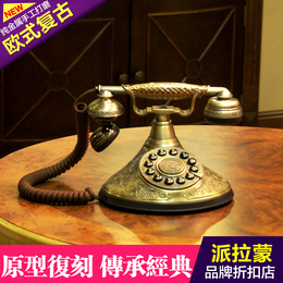 欧式英伦仿古复古派拉蒙家庭创意古董电话机HA1935蒙娜丽莎座机