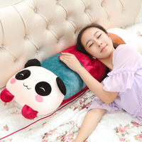 可爱熊猫抱枕趴趴熊抱枕单人枕头双人枕居家枕头床上用品礼物礼品