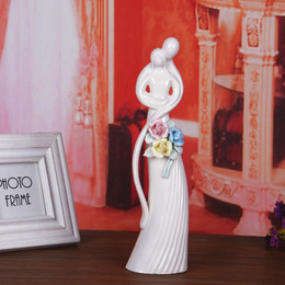 创意结婚礼物新婚庆客厅电视柜酒柜摆件家居装饰品陶瓷工艺礼品