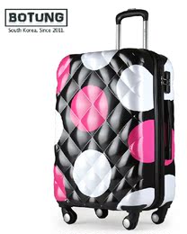 韩版波点拉杆箱新款时尚高档旅行箱男女登机箱品牌正品行李箱
