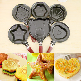 厨房小工具早餐煎蛋锅煎蛋器mini煎锅 迷你煎饼锅创意早餐神器