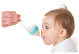 美国努比nuby婴儿米糊奶瓶硅胶挤压米糊勺子 辅食喂食器奶瓶