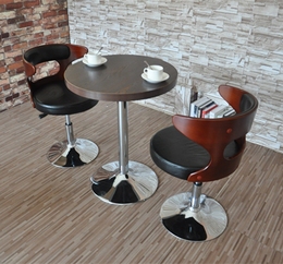 咖啡厅桌椅奶茶甜品店休闲酒吧西餐茶餐厅桌椅组合套件实木方圆