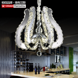 汉斯威诺 欧式吊灯led水晶灯创意餐厅灯灯具灯饰卧室灯