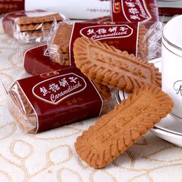 HAMU韩国进口黑糖焦糖饼干比利时风味下午茶零食