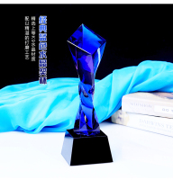 厂家直销水晶奖杯定制奖牌年会企业员工颁奖礼品 比赛 纪念品包邮