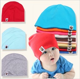 猿人头春秋冬款韩版套头帽 儿童帽子宝宝帽子婴儿帽子薄款